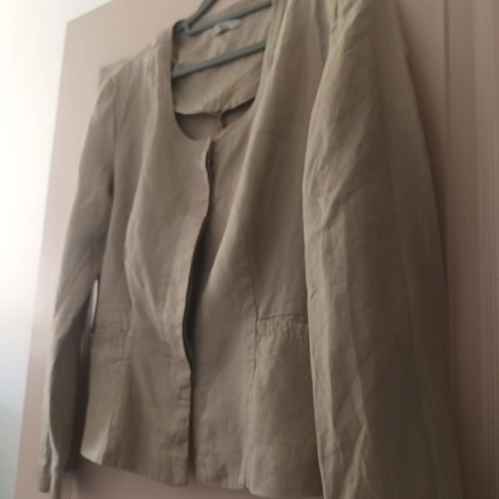 Chaqueta ligera de lino BNK – Talla 40 – Estilo Veraniego / Chic – photo 4